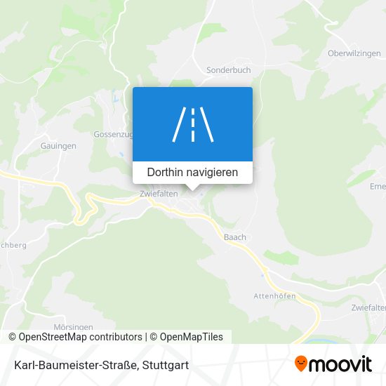 Karl-Baumeister-Straße Karte