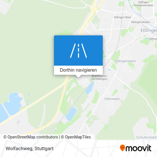 Wolfachweg Karte