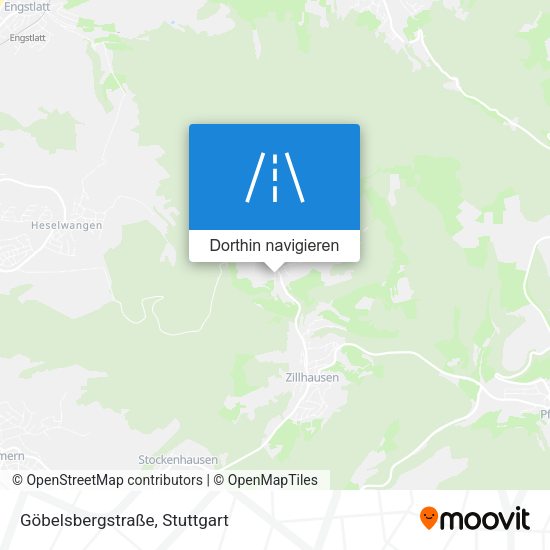Göbelsbergstraße Karte