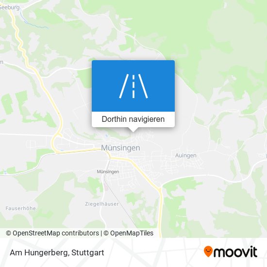 Am Hungerberg Karte