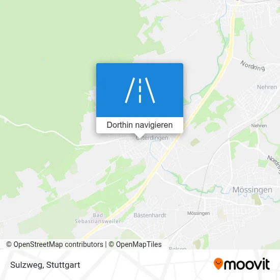 Sulzweg Karte