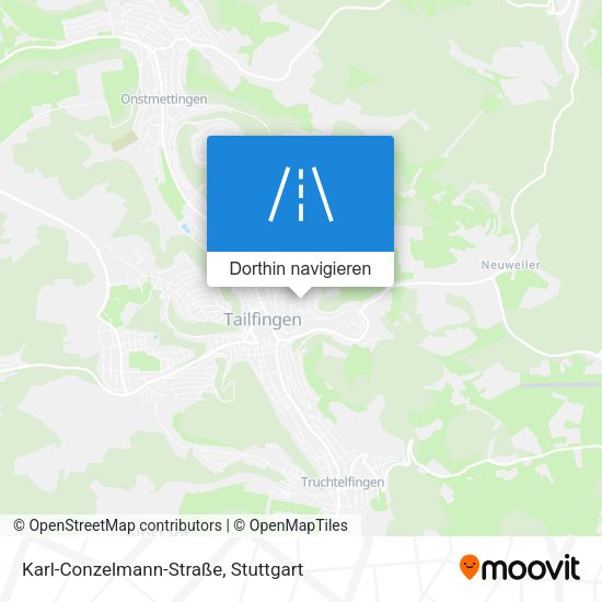Karl-Conzelmann-Straße Karte