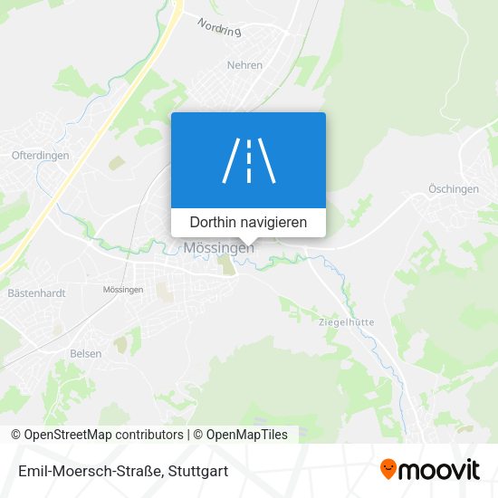 Emil-Moersch-Straße Karte