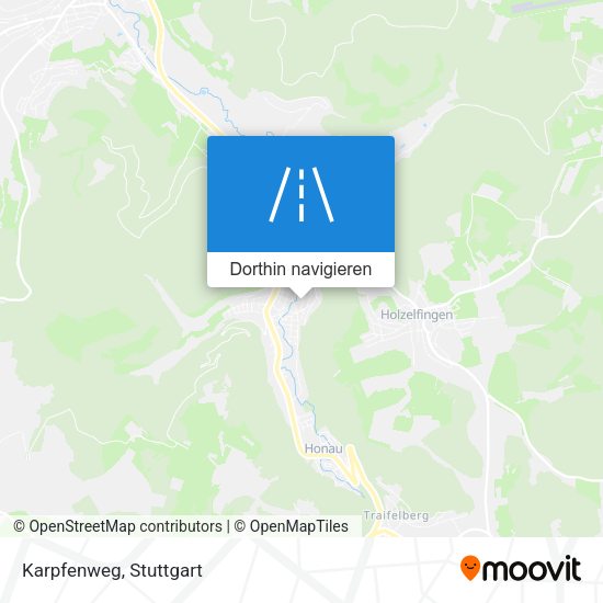 Karpfenweg Karte