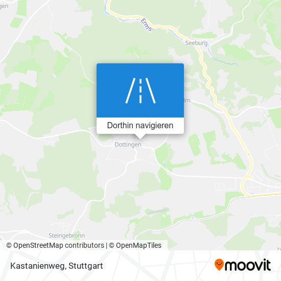 Kastanienweg Karte