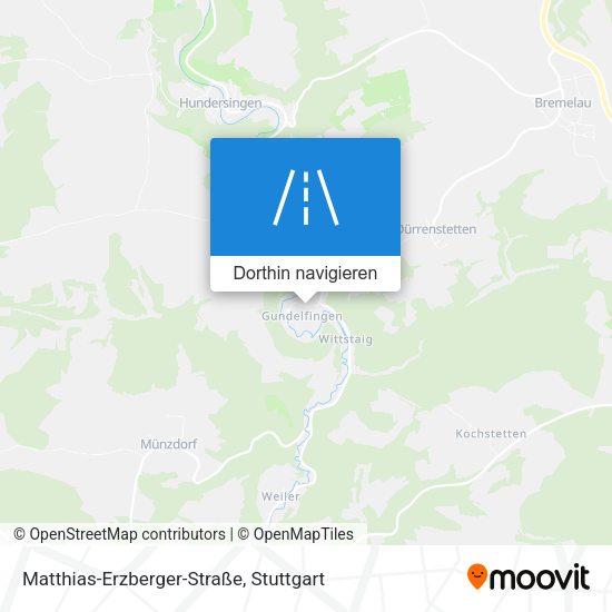 Matthias-Erzberger-Straße Karte