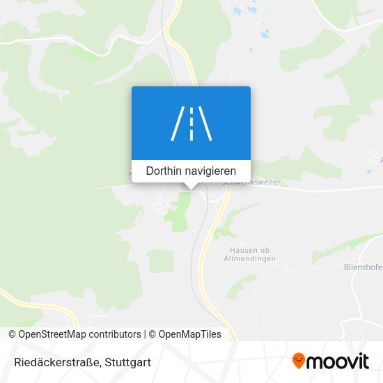 Riedäckerstraße Karte