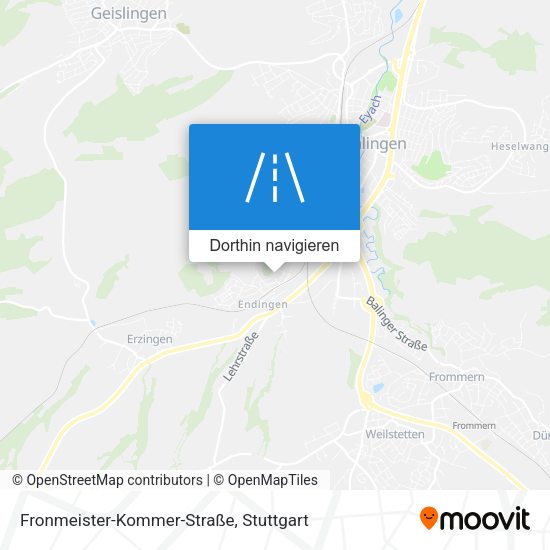 Fronmeister-Kommer-Straße Karte
