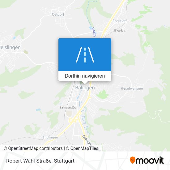 Robert-Wahl-Straße Karte