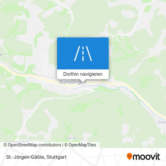 St.-Jörgen-Gäßle Karte