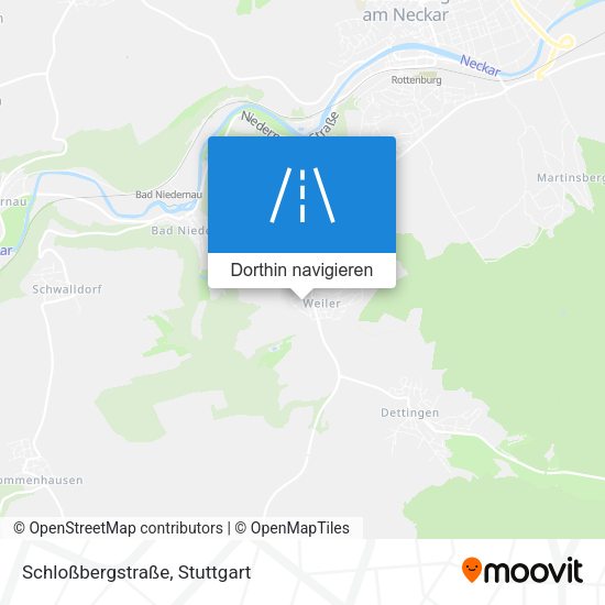 Schloßbergstraße Karte