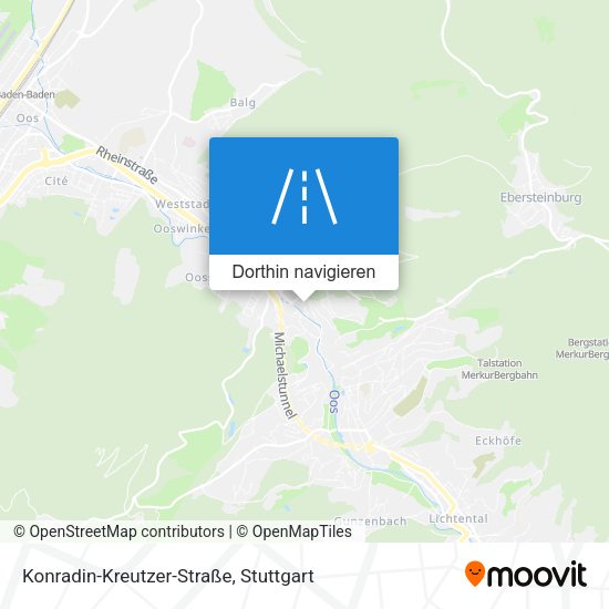 Konradin-Kreutzer-Straße Karte