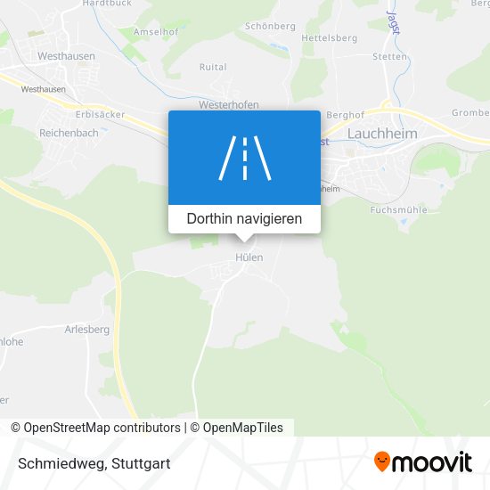 Schmiedweg Karte