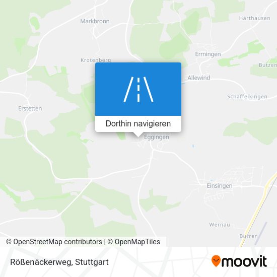 Rößenäckerweg Karte