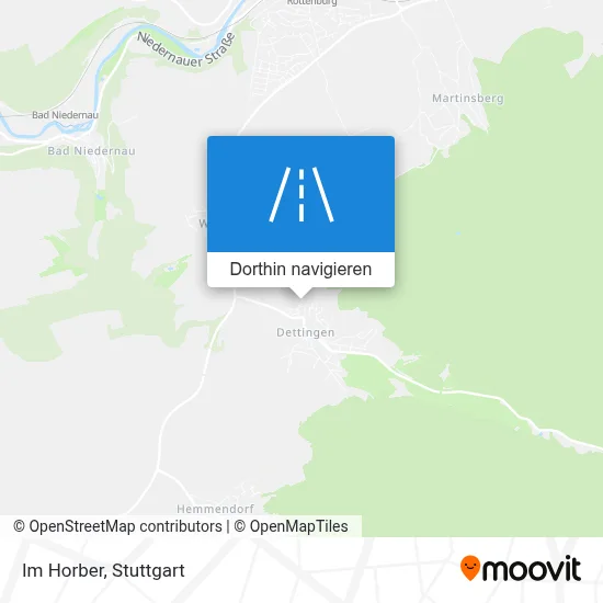 Im Horber Karte