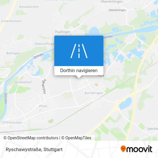 Ryschawystraße Karte