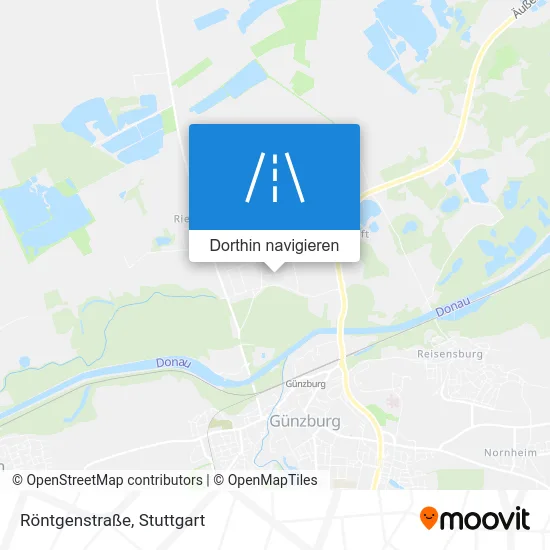 Röntgenstraße Karte