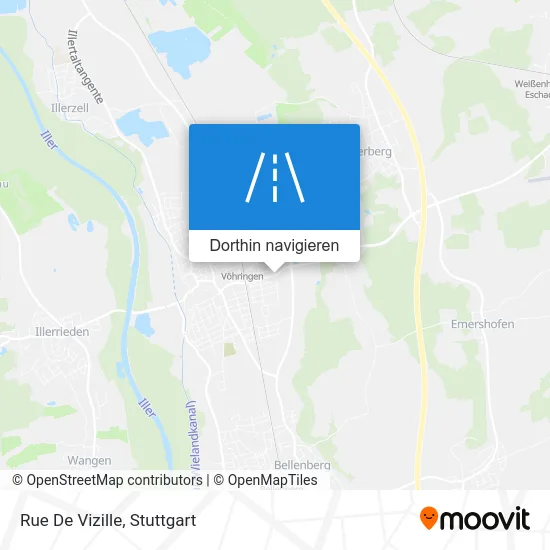 Rue De Vizille Karte