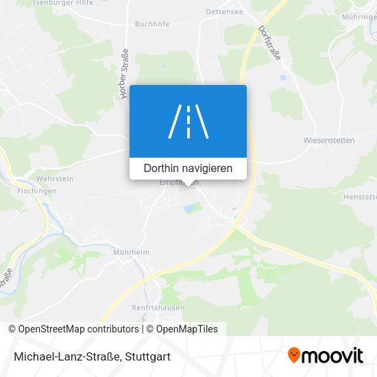 Michael-Lanz-Straße Karte