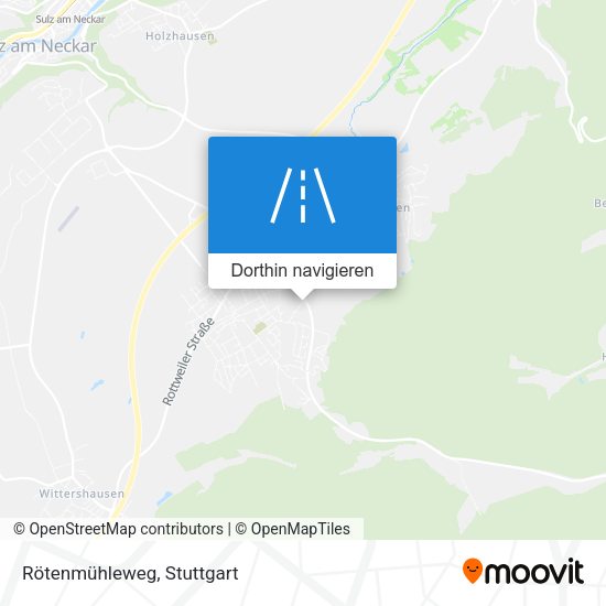 Rötenmühleweg Karte