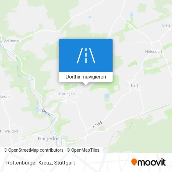 Rottenburger Kreuz Karte