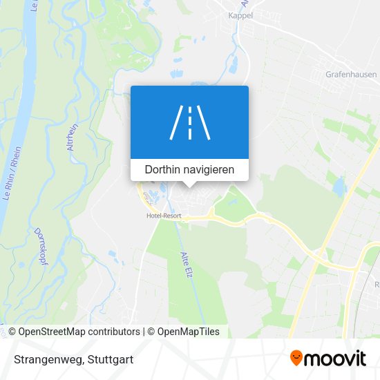 Strangenweg Karte