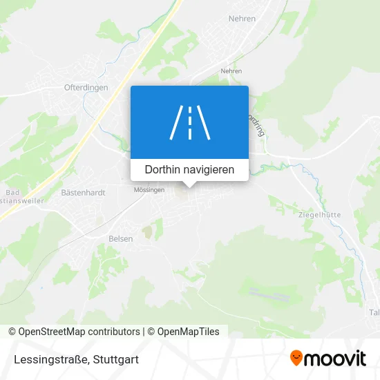 Lessingstraße Karte