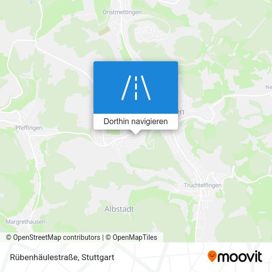 Rübenhäulestraße Karte