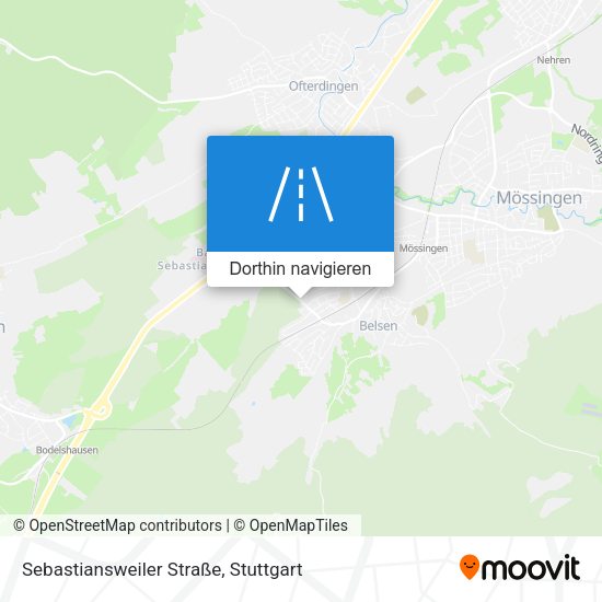 Sebastiansweiler Straße Karte