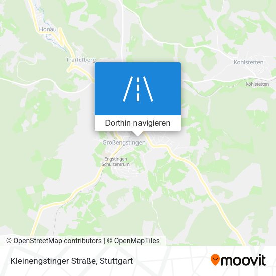 Kleinengstinger Straße Karte