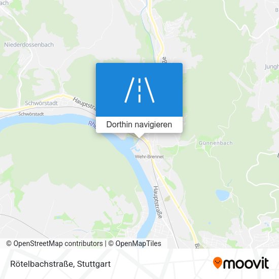 Rötelbachstraße Karte