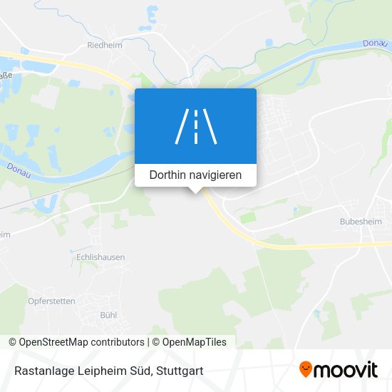 Rastanlage Leipheim Süd Karte