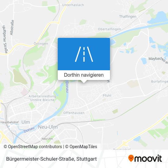 Bürgermeister-Schuler-Straße Karte