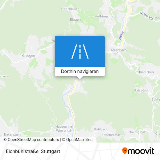 Eichbühlstraße Karte
