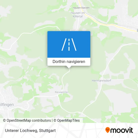 Unterer Lochweg Karte