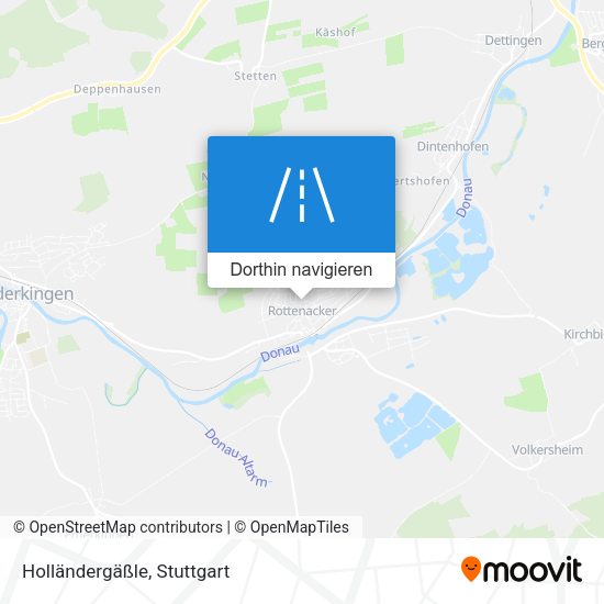 Holländergäßle Karte
