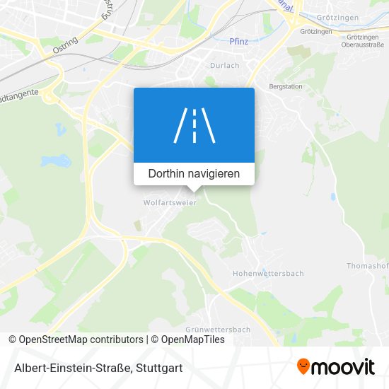 Albert-Einstein-Straße Karte