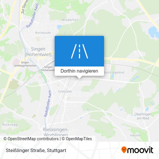Steißlinger Straße Karte