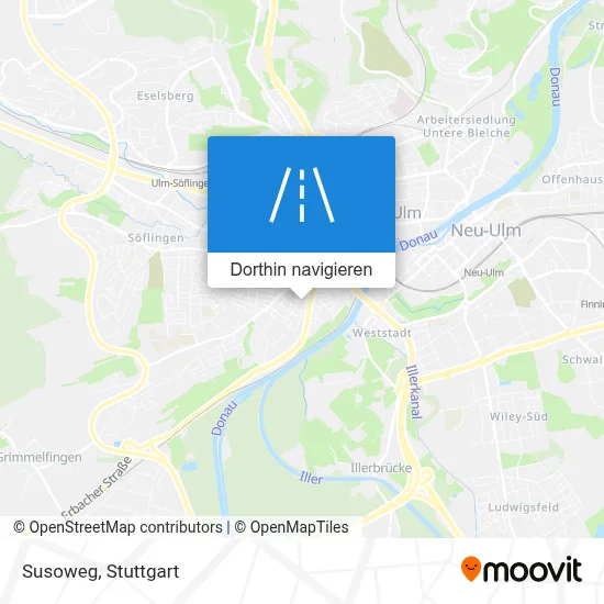 Susoweg Karte