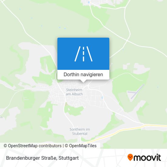 Brandenburger Straße Karte