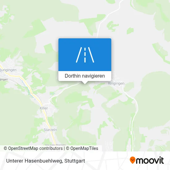 Unterer Hasenbuehlweg Karte