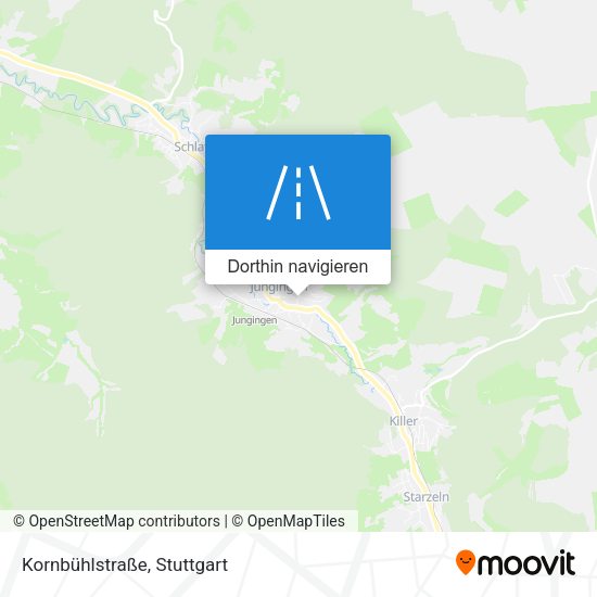 Kornbühlstraße Karte