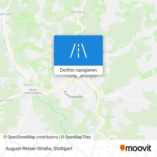 August-Reiser-Straße Karte