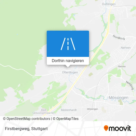 Firstbergweg Karte