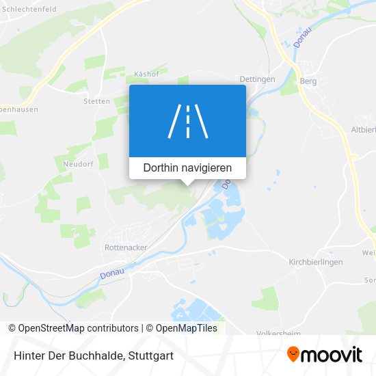 Hinter Der Buchhalde Karte