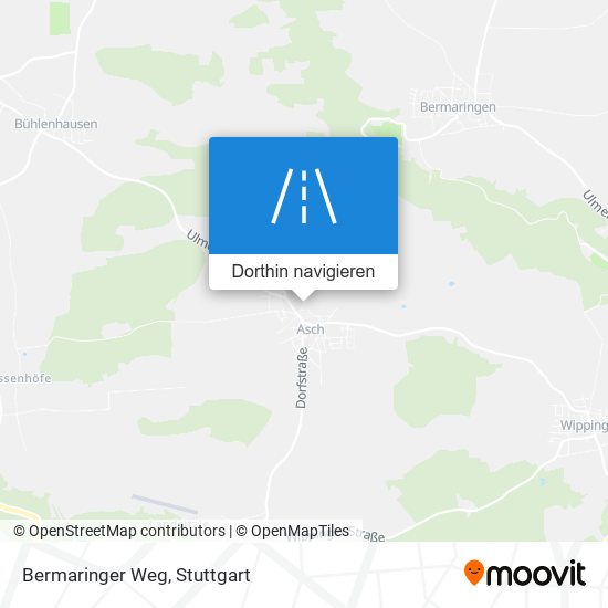 Bermaringer Weg Karte