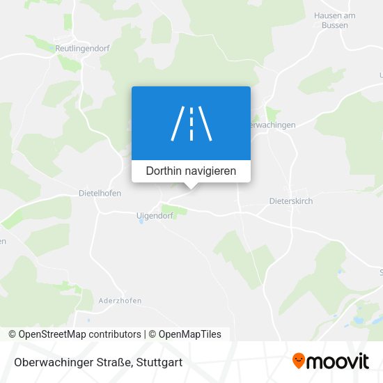 Oberwachinger Straße Karte