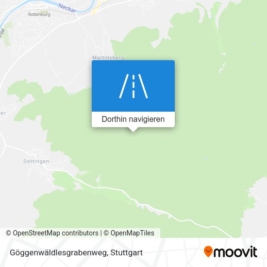 Göggenwäldlesgrabenweg Karte