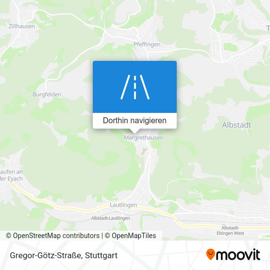 Gregor-Götz-Straße Karte