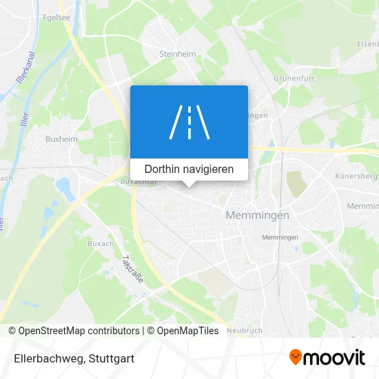 Ellerbachweg Karte